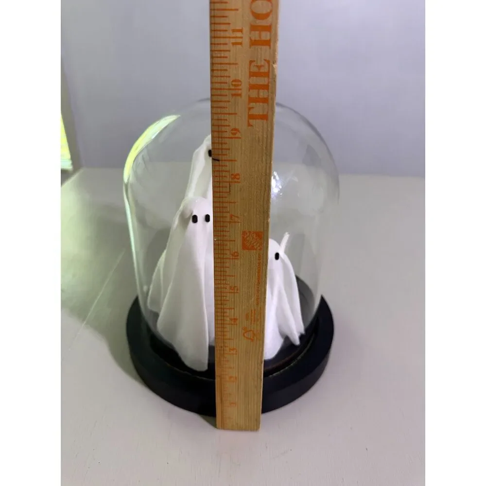 Pottery Barn Lit Ghost Cloche